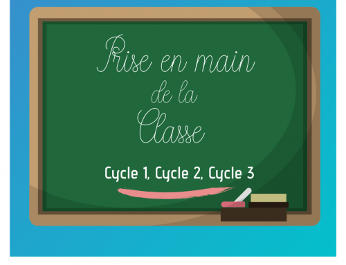 Stage Prise en main de la classe : 21-25 octobre